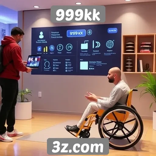 Acessibilidade e interface do usuário no 999kk