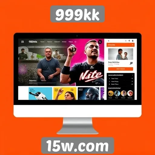 Navegação e interface do site 999kk analisadas