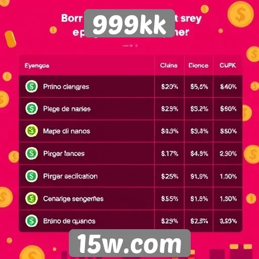 Avaliação das opções de pagamento disponíveis no 999kk